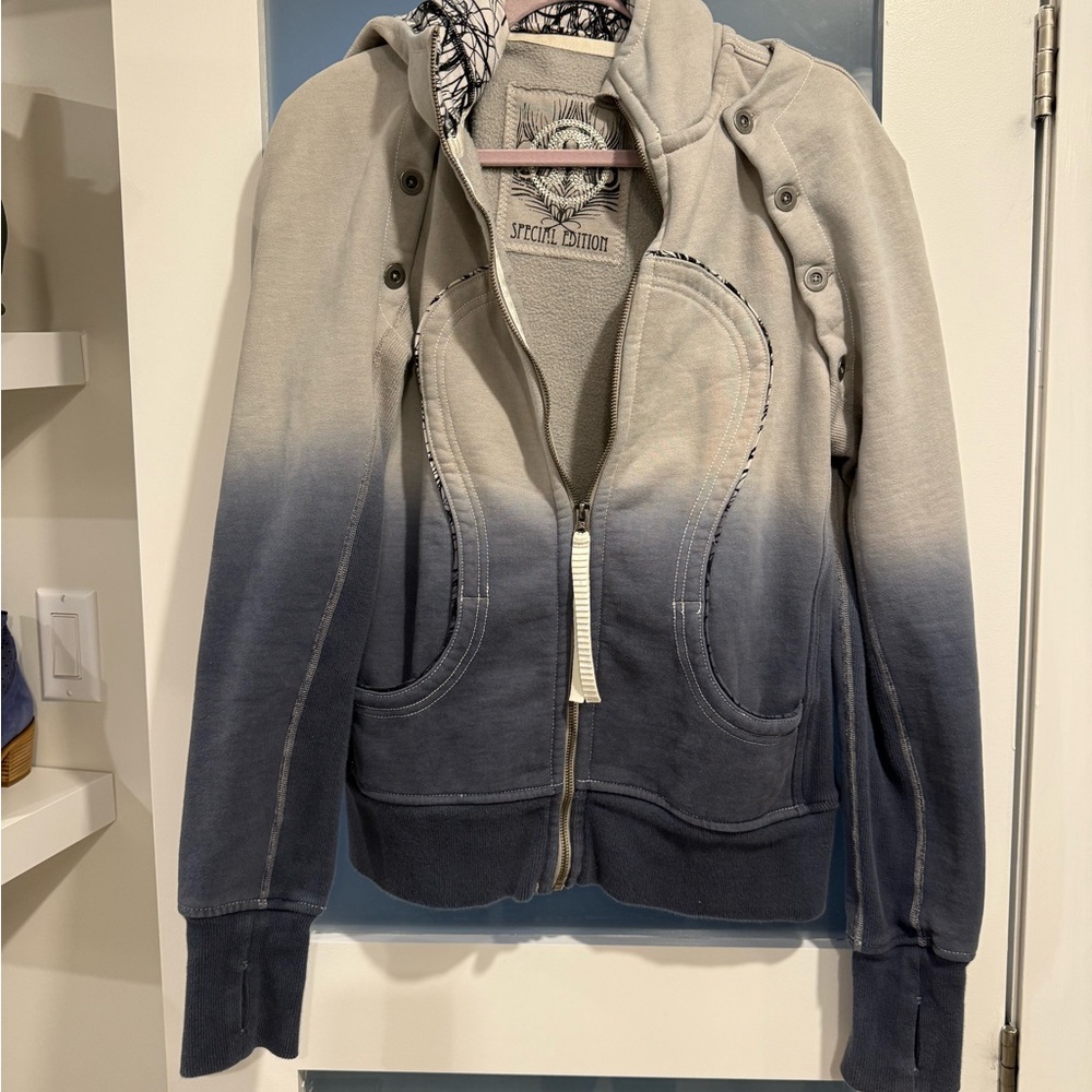 Lululemon Athletica Blue Gradient Hoodie